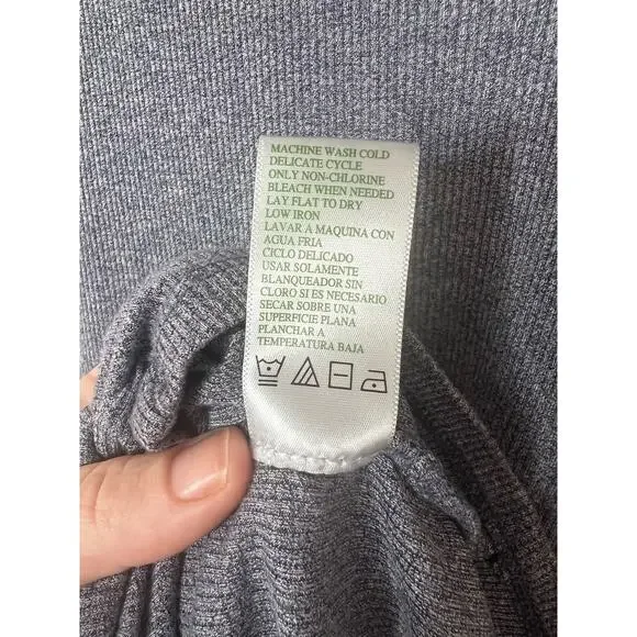 Green Tea Women's Comfortable Ribbed Short Sleeve T-Shirt Shirt Top Size Small S - Picture 7 of 7